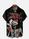 Men's Christmas Funny Graphic Short Sleeve Hawaiian Shirt
